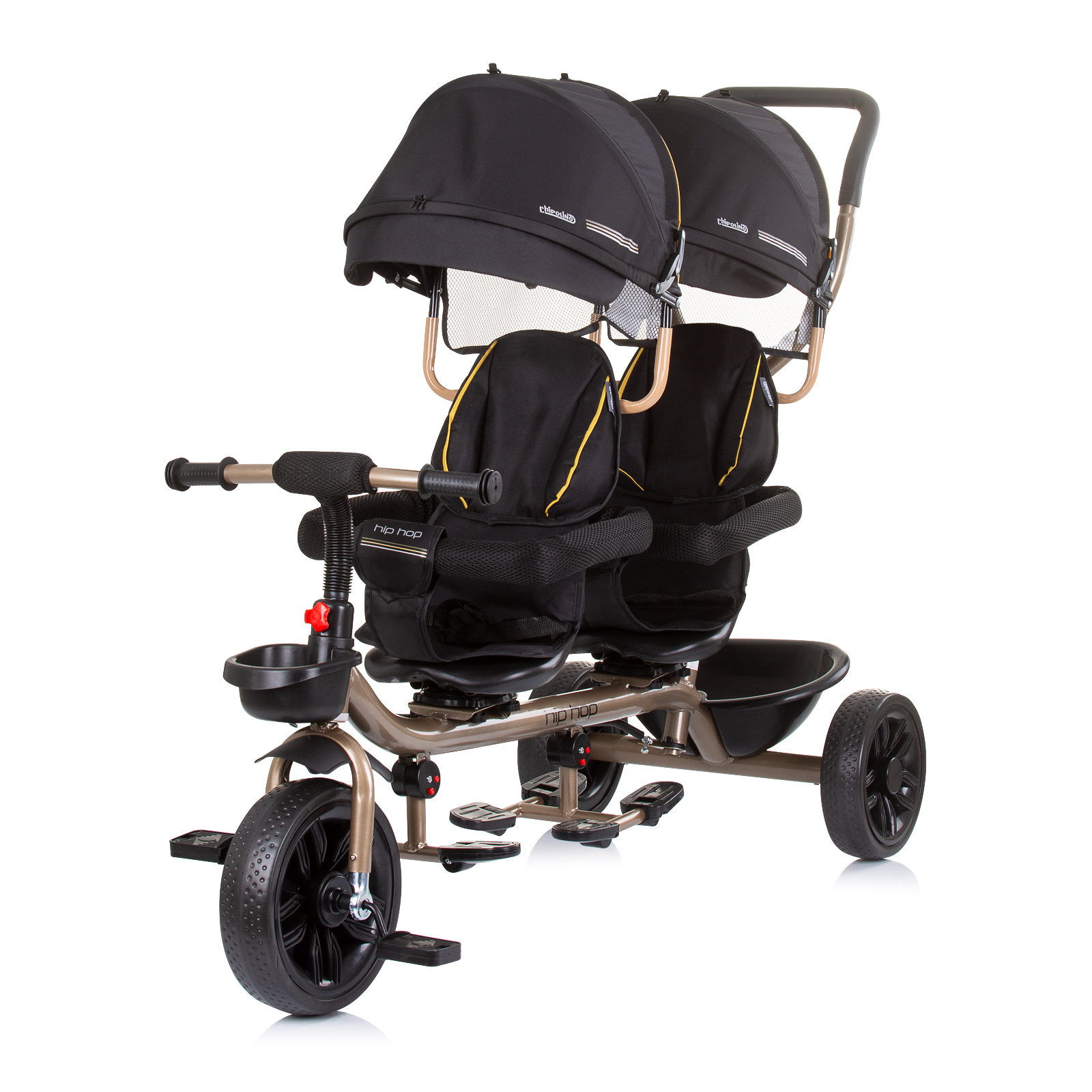 Chipolino Chipolino Tricycle for twins Hip Hop ebony TRKHH0231EB 169.90