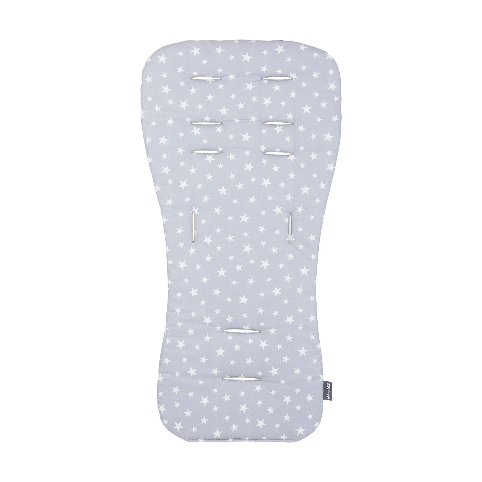 Chipolino Soft pad for stroller grey/grey stars VVPAD02403GREY