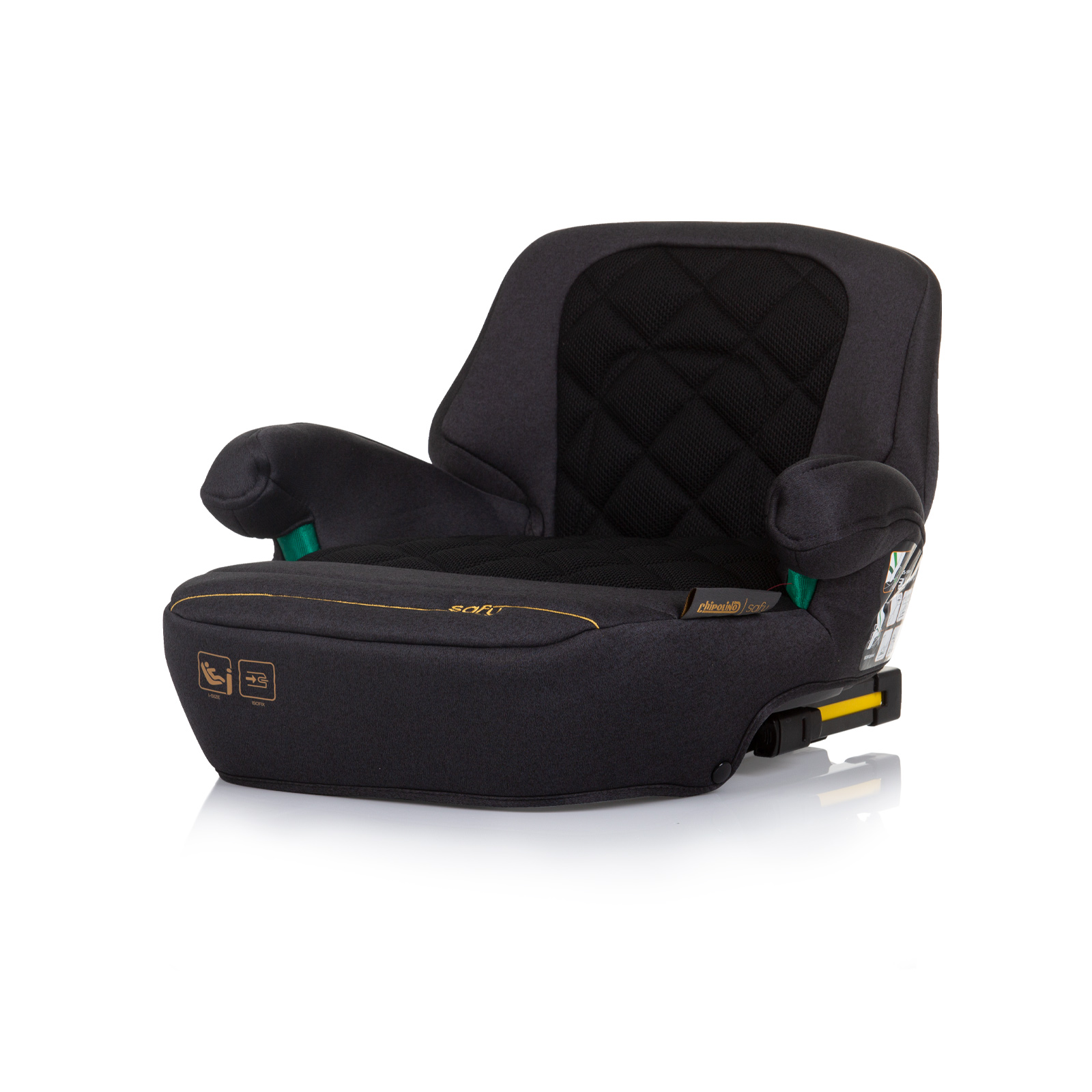 Chipolino Car seat I-SIZE 125-150 cm ISOFIX "SAFY" obsidian SDKSF0241OB