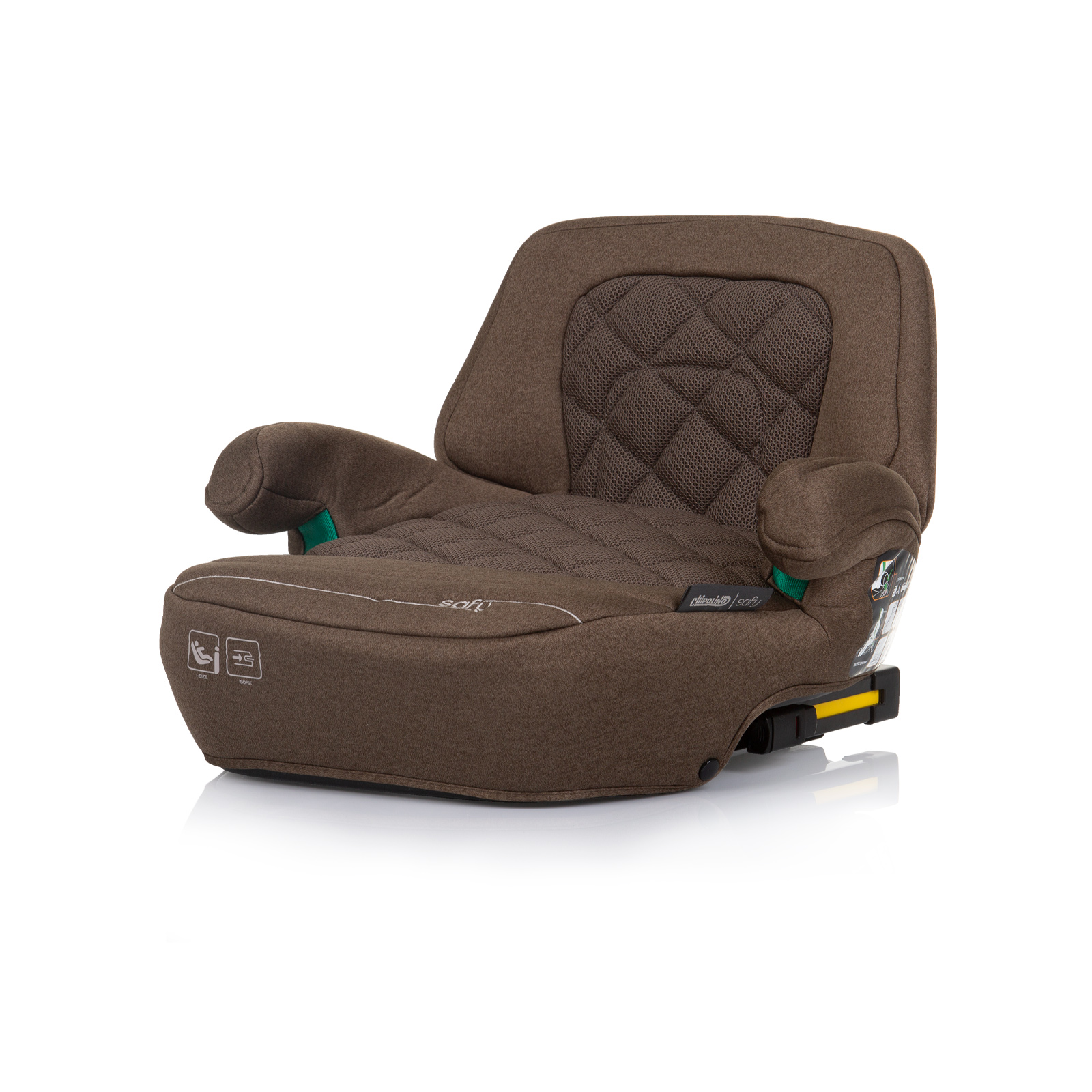 Chipolino SAFY I-SIZE 125-150 cm ISOFIX Κάθισμα αυτοκινήτου macadamia SDKSF0243MA