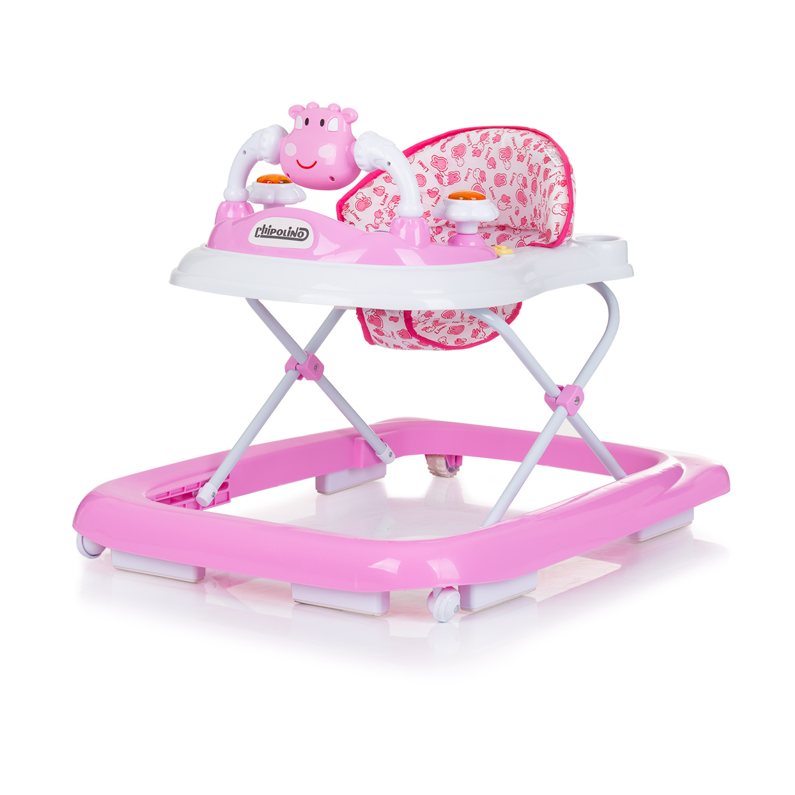 Chipolino Chipolino Baby walker with music Little Cow pink PRLC02304PI 43.98
