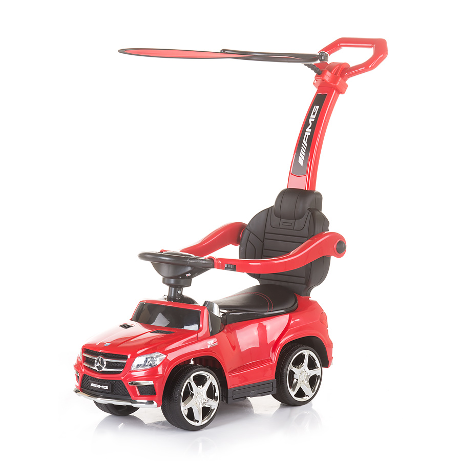 Chipolino MERCEDES BENZ GL63 AMG Αυτοκίνητο με λαβή γονέα κόκκινο ROCAMGC182RE