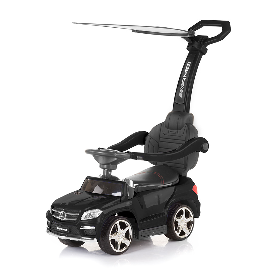 Chipolino MERCEDES BENZ GL63 AMG Αυτοκίνητο με λαβή γονέα μαύρο ROCAMGC185BK