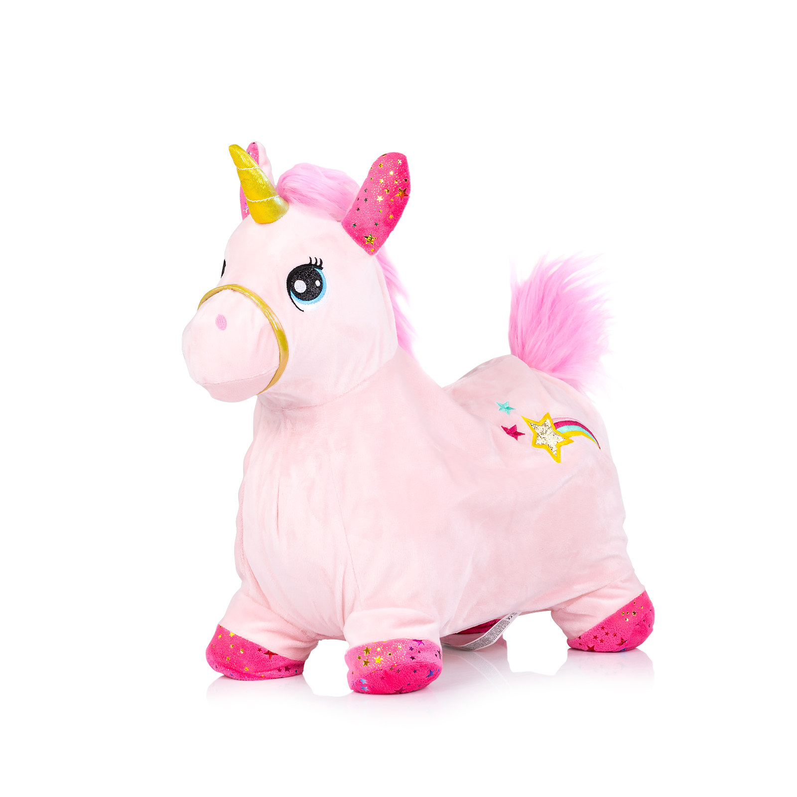 Chipolino Hopping Toy με Ήχο & Λούτρινη Κάλυψη ροζ RHHOP02403PINK