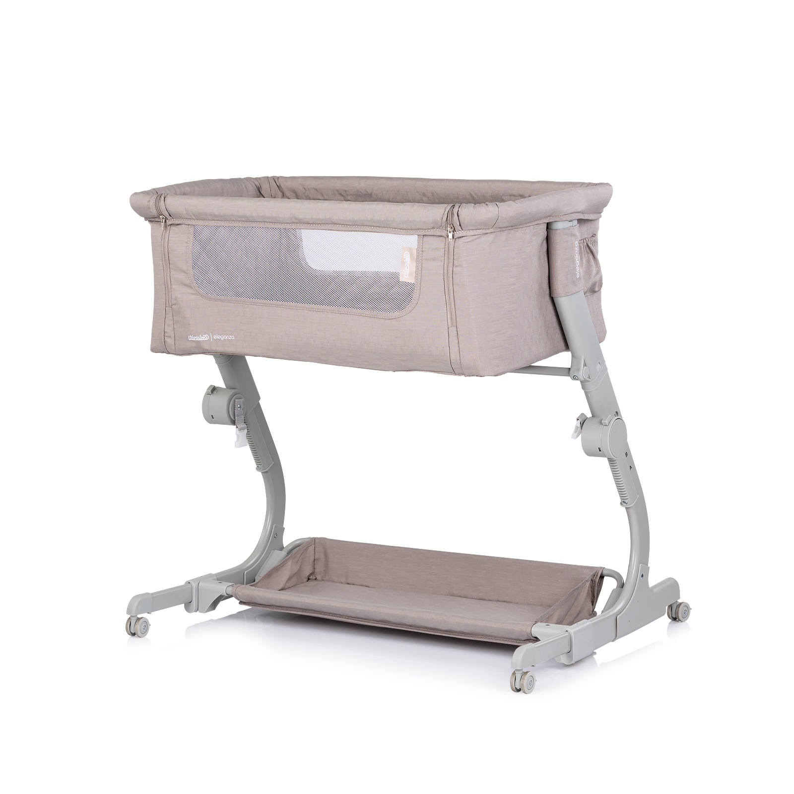 Chipolino Λίκνο Co-Sleeping “Eleganza” με Συρόμενη Πλευρά tiramisu KOSEL0252TR