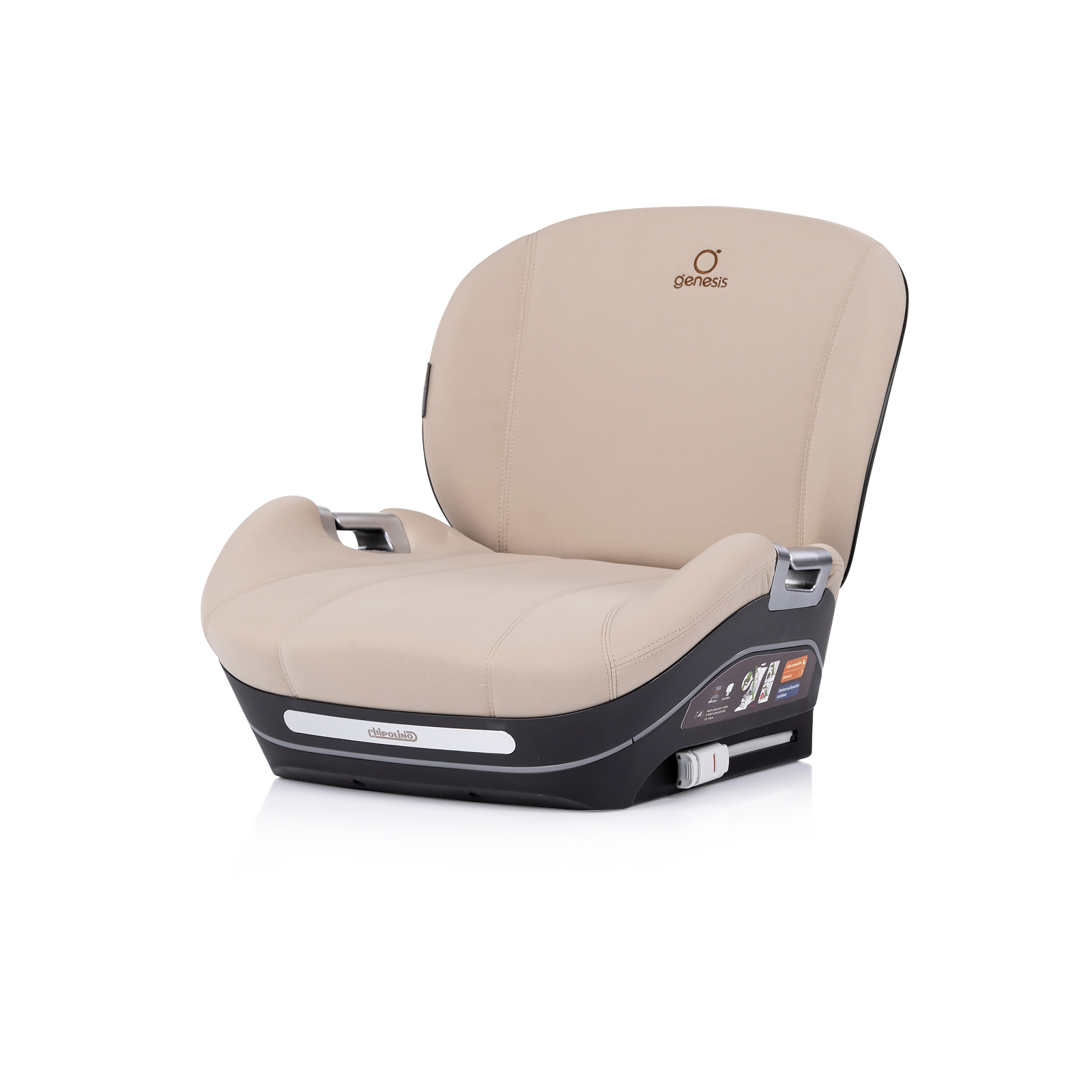 Chipolino GENESIS i-Size ISOFIX 125-150 cm Child Car Seat Latte SDKGE02603LA