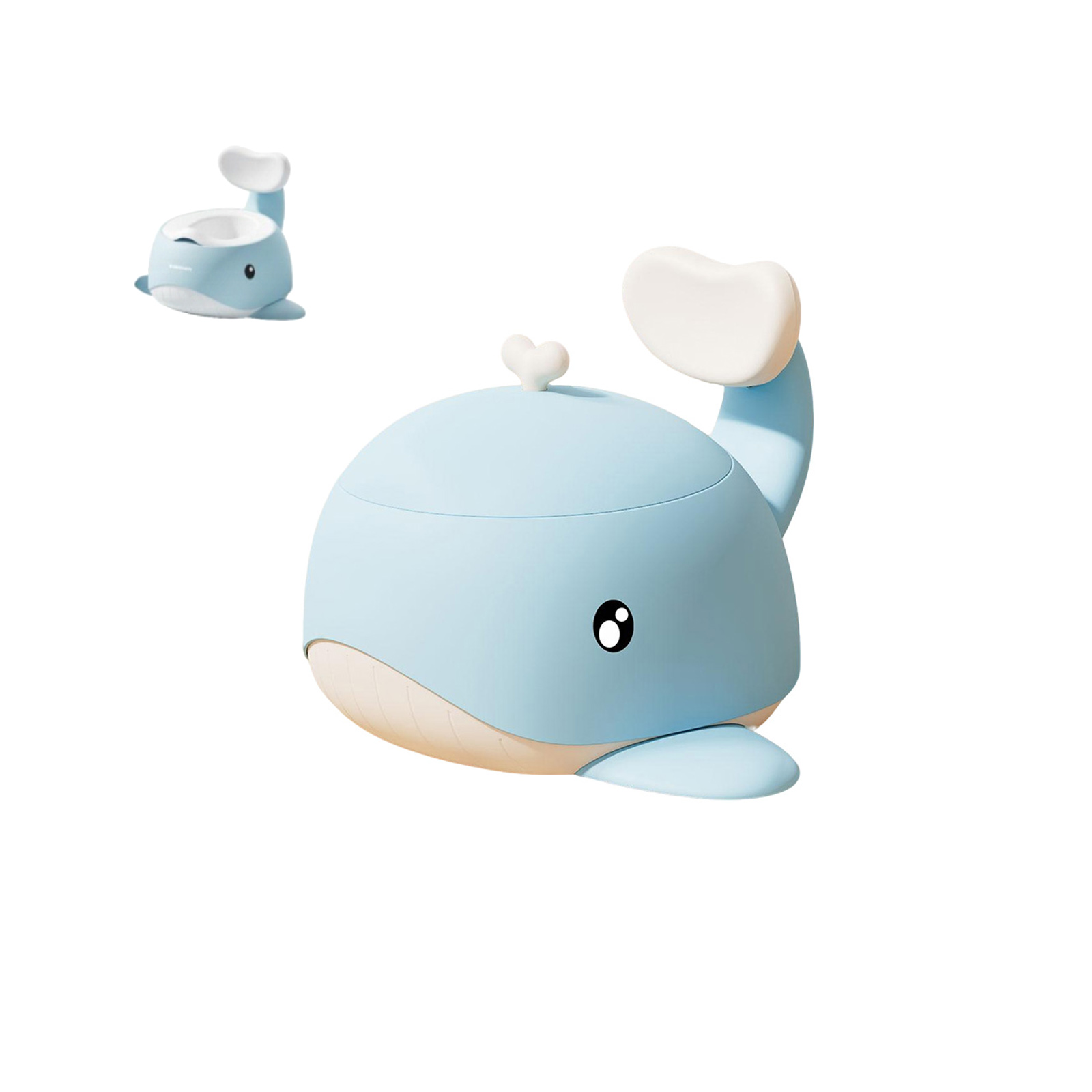 Chipolino Παιδικό Γιογιό με Καπάκι και Πλάτη Baby Whale μπλε GWHA02502BL