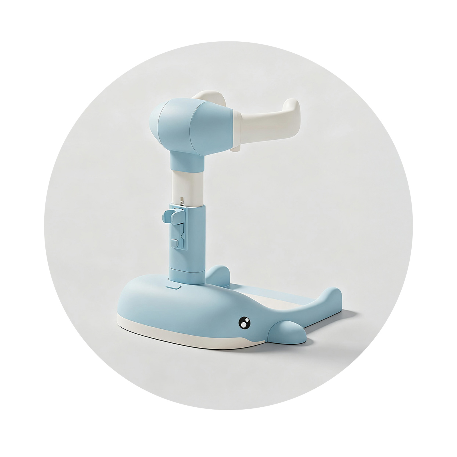 Chipolino Βάση Στήριξης για το Μπάνιο Baby Whale μπλε PSKWH0252BL