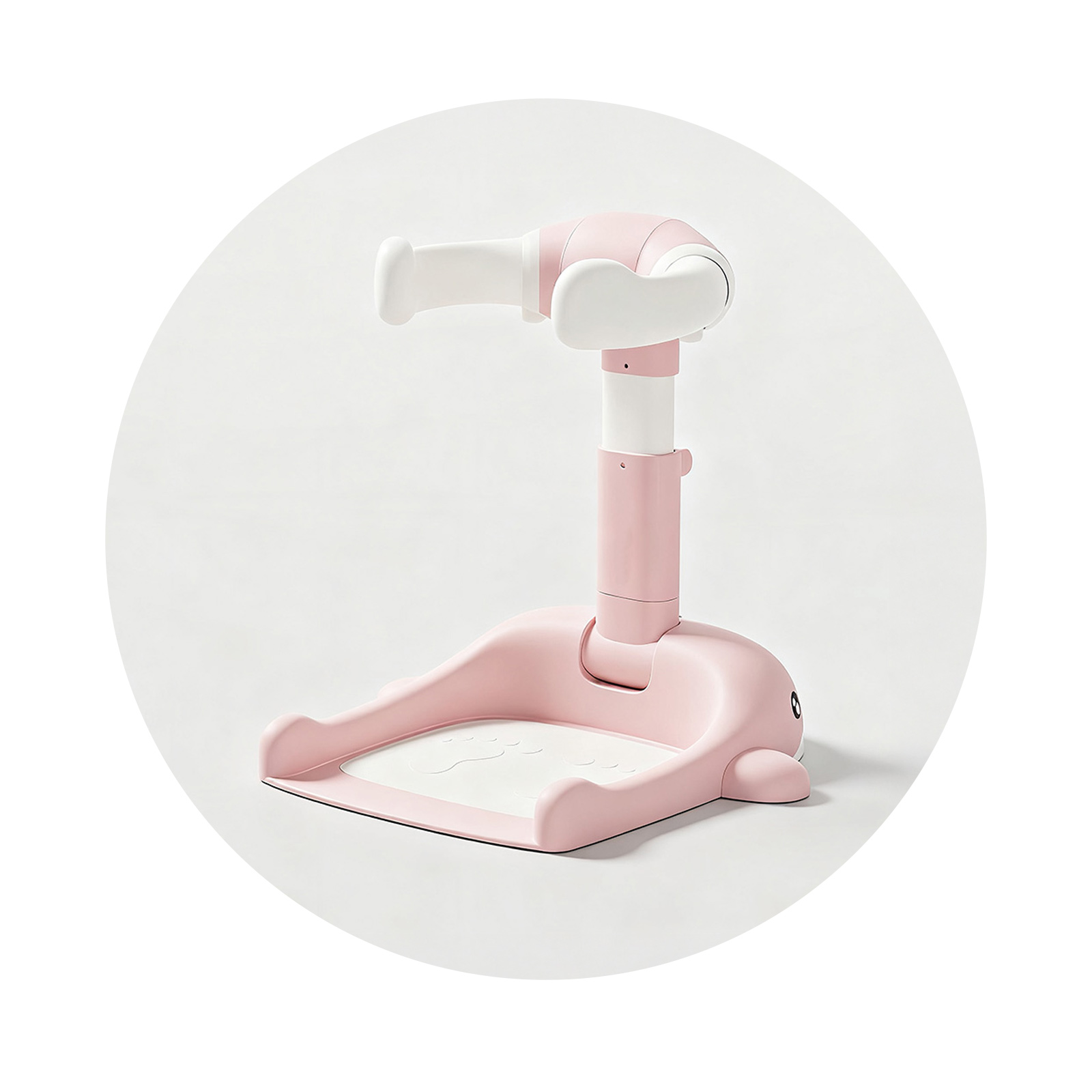 Chipolino Βάση Στήριξης για το Μπάνιο Baby Whale ροζ PSKWH0253PI