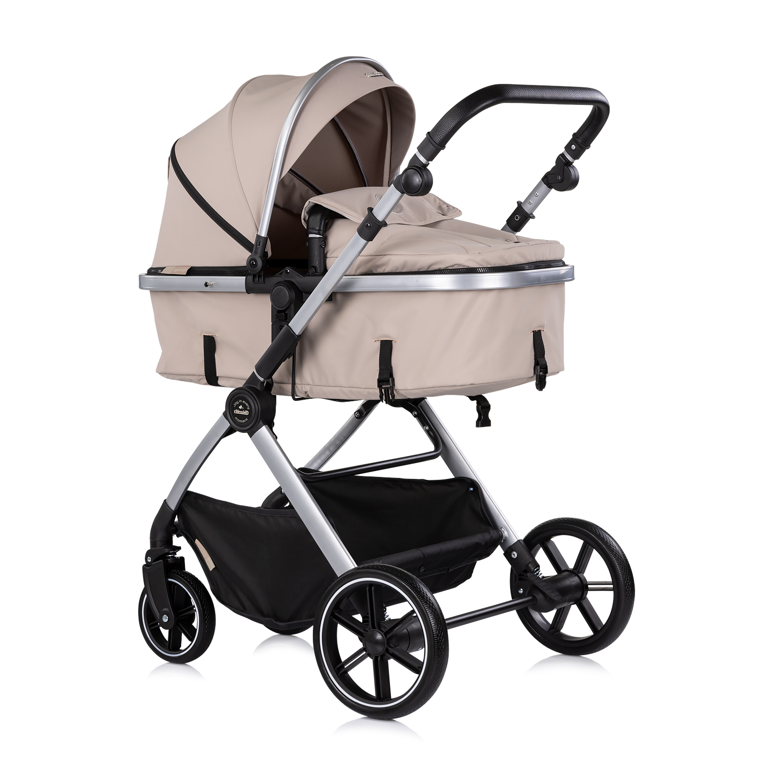 Chipolino Pearl 2 σε 1 Μετατρέψιμο Καροτσάκι Μωρού λατέ KKPE02603LA