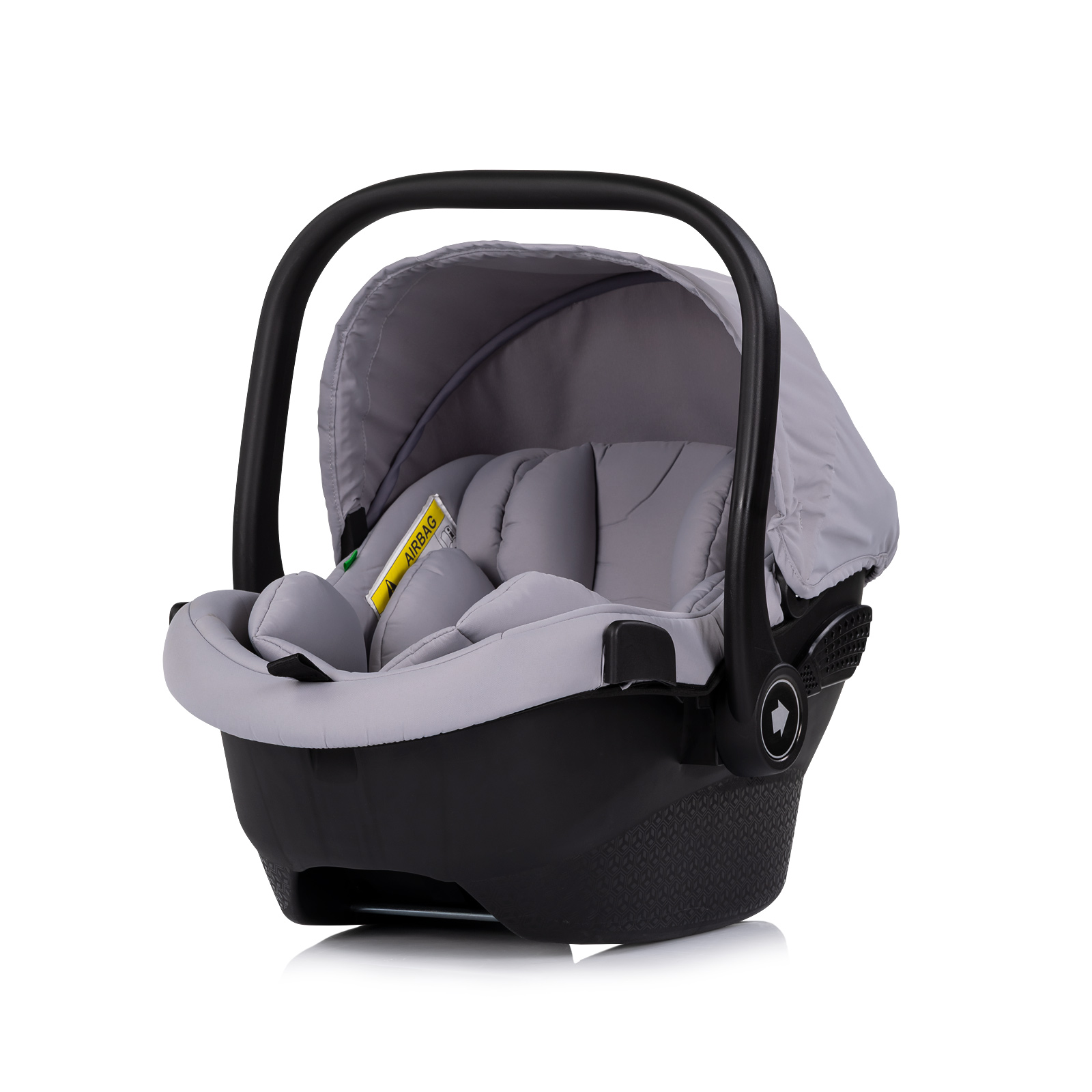 Chipolino Pearl βρεφικό κάθισμα αυτοκινήτου i-Size 40-87 cm με αντάπτορες - πλατινένιο