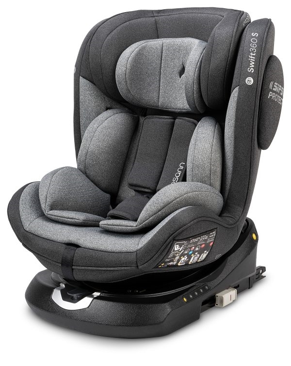 Osann Swift 360 S i-Size Child Seat 76-150cm 9-36kg Universe Gray 102284252