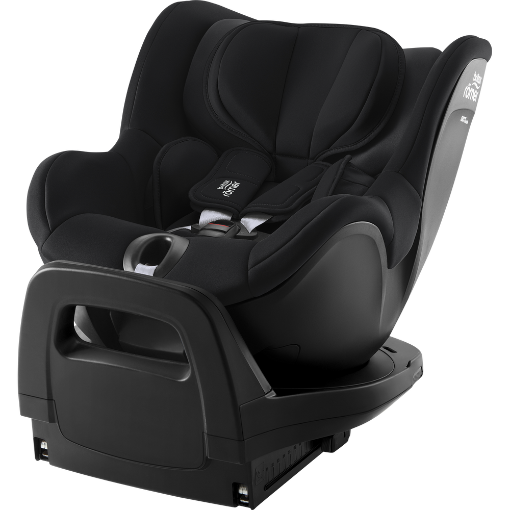 Britax Romer Dualfix Pro I-Size 360° i-SIZE 40-105 cm Περιστρεφόμενο Κάθισμα Αυτοκινήτου Space Black R2000038294 + ΔΩΡΟ ΑΞΙΑΣ 35€ ΠΡΟΣΤΑΣΙΑ ΚΑΘΙΣΜΑΤΟΣ