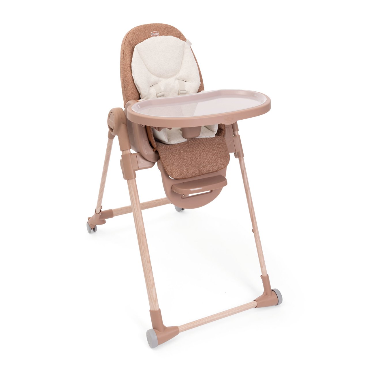 Chicco Polly Armonia 3 σε 1 Παιδική Καρέκλα Φαγητού 0+ μηνών Terracotta
