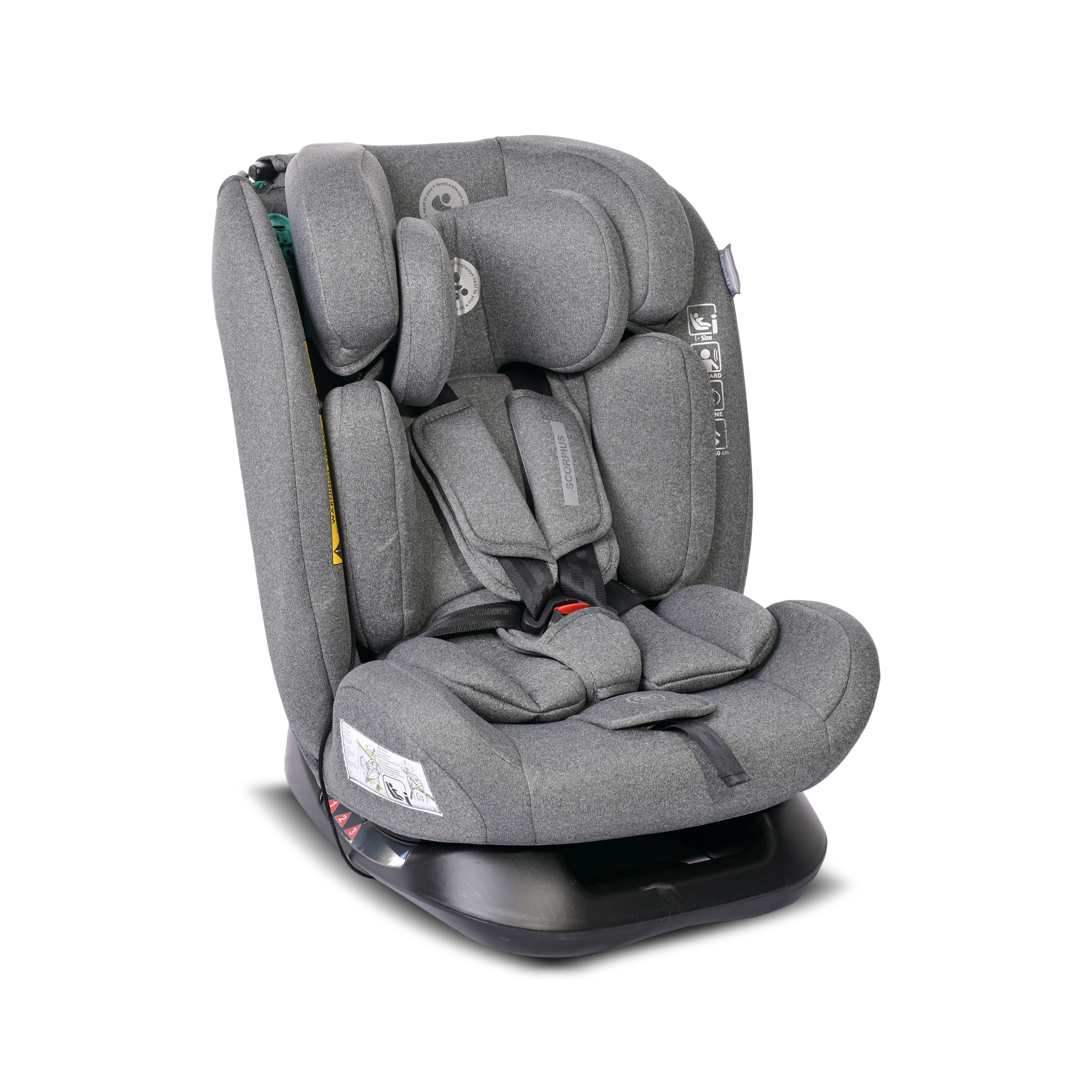 Lorelli CAR SEAT SCORPIUS 40-150cm GRAY 10071752406