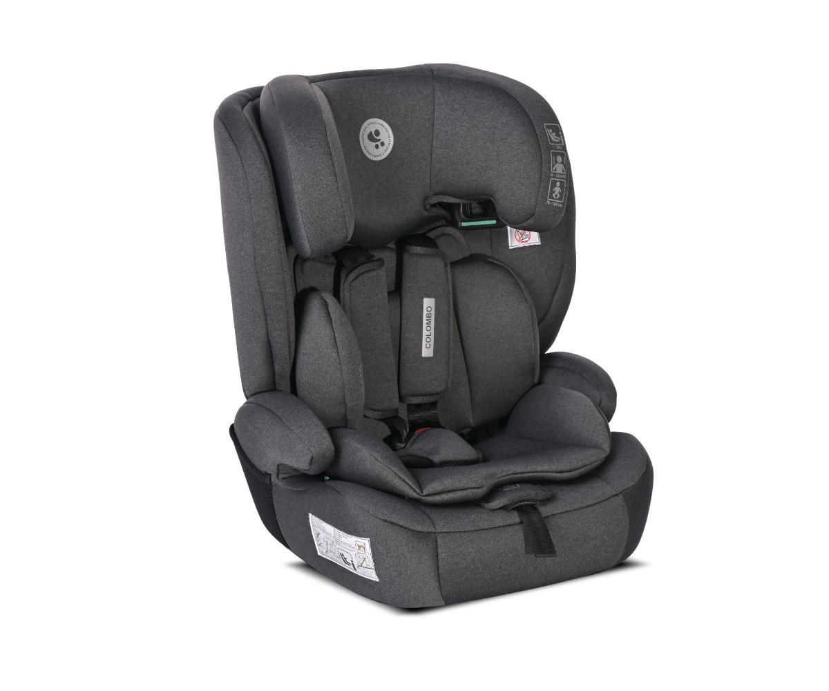 Lorelli COLOMBO i-Size 76-150CM Παιδικό Κάθισμα Αυτοκινήτου 9-36kg ΜΑΥΡΟ JASPER 10071762401 