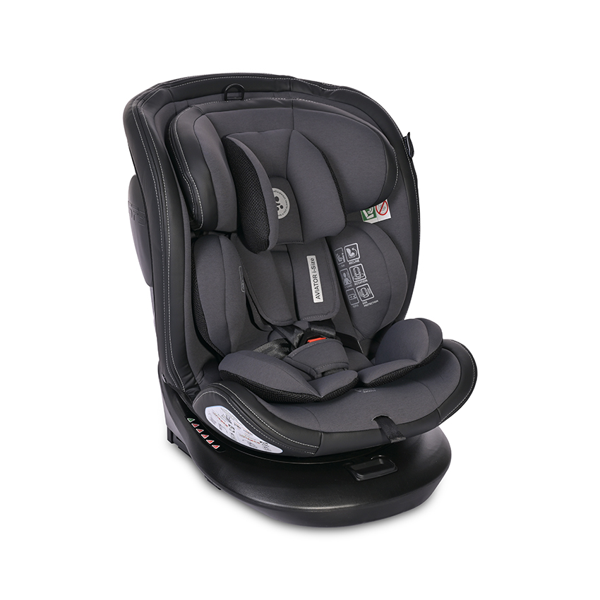 Lorelli CAR SEAT AVIATOR i-Size ISOFIX 40-150 CM GREY 10071832406