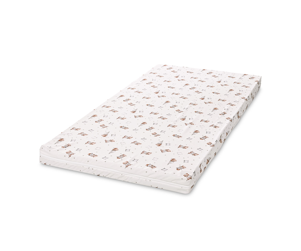 Lorelli Classic στρώμα κούνιας 70x140x9 bear and pillow beige