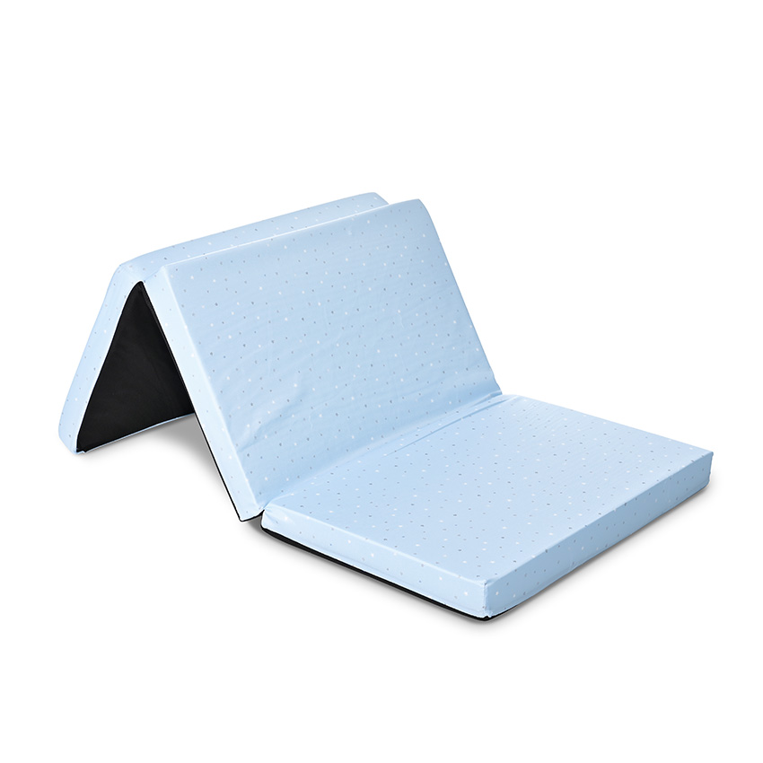 Lorelli Foldable Mattress αναδιπλούμενο στρώμα κούνιας 60x120x5 μπλε sky