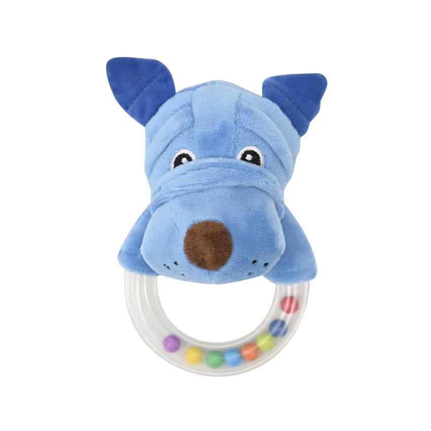 Lorelli Κουδουνίστρα Rattle Ring Dog Blue (10191360004)