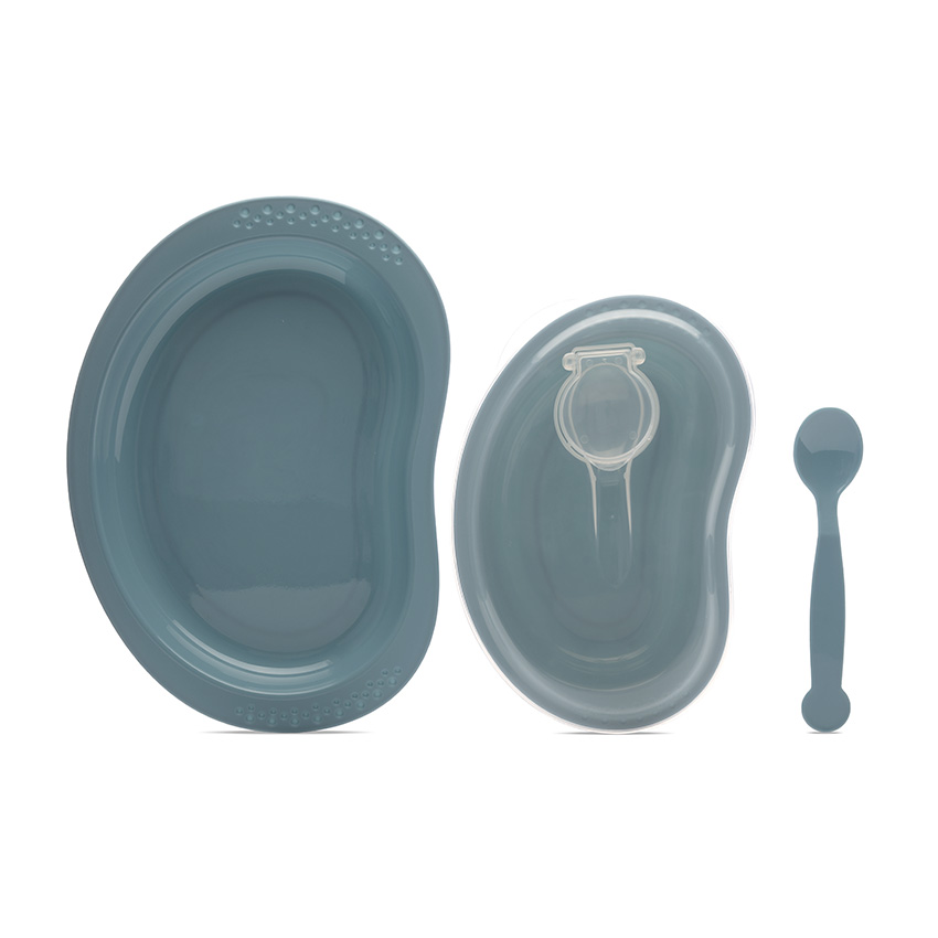 Lorelli Σετ μπωλ Φαγητού με Κουτάλι Μπλε 10230610001
