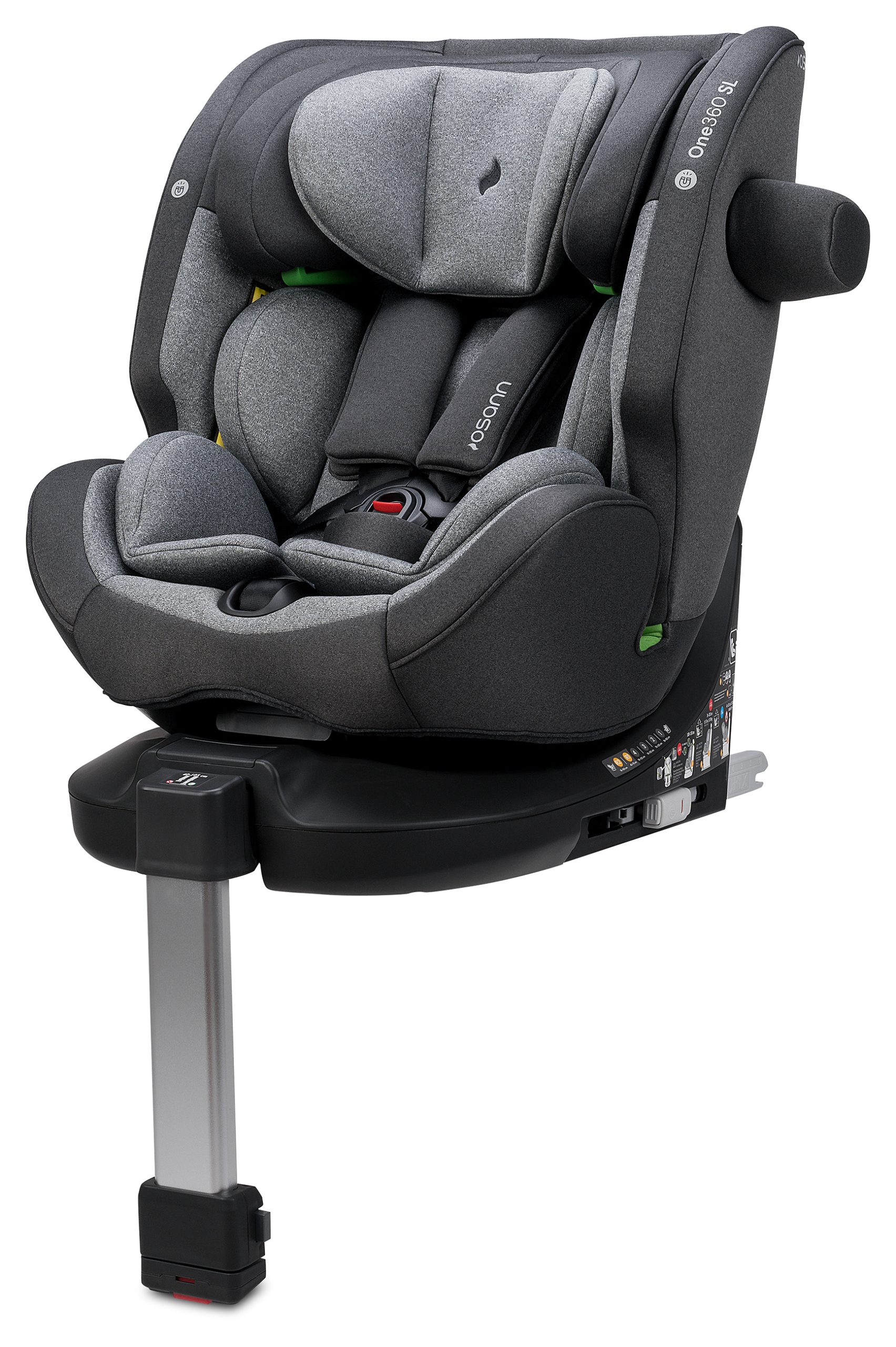 Osann One 360 SL i-Size 40-150εκ Περιστρεφόμενο Παιδικό Κάθισμα 0-36 kg Universe Grey 108327252 - ΔΩΡΟ Προστασία Καθίσματος