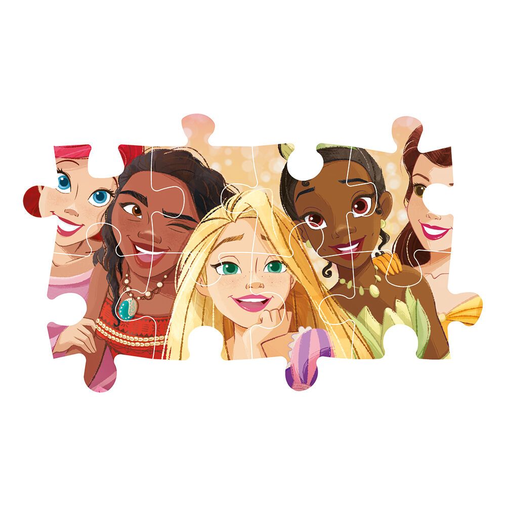 Clementoni Παιδικό Παζλ Maxi Supercolor Disney Πριγκίπισσες 24 τμχ ...