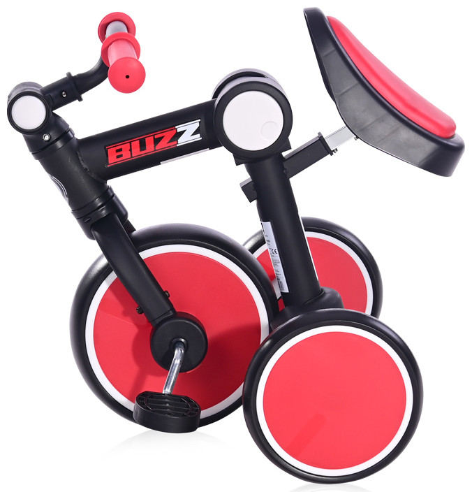 Lorelli Buzz Foldable Trike Children Tricycle 2 5 years Red