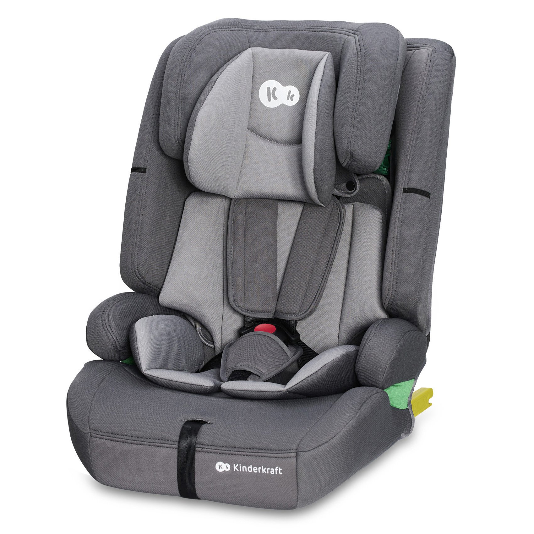 Kinderkraft Safety Fix 2 i-Size Παιδικό κάθισμα αυτοκινήτου 76-150cm (9-36kg) Grey KCSAFI02GRY0000