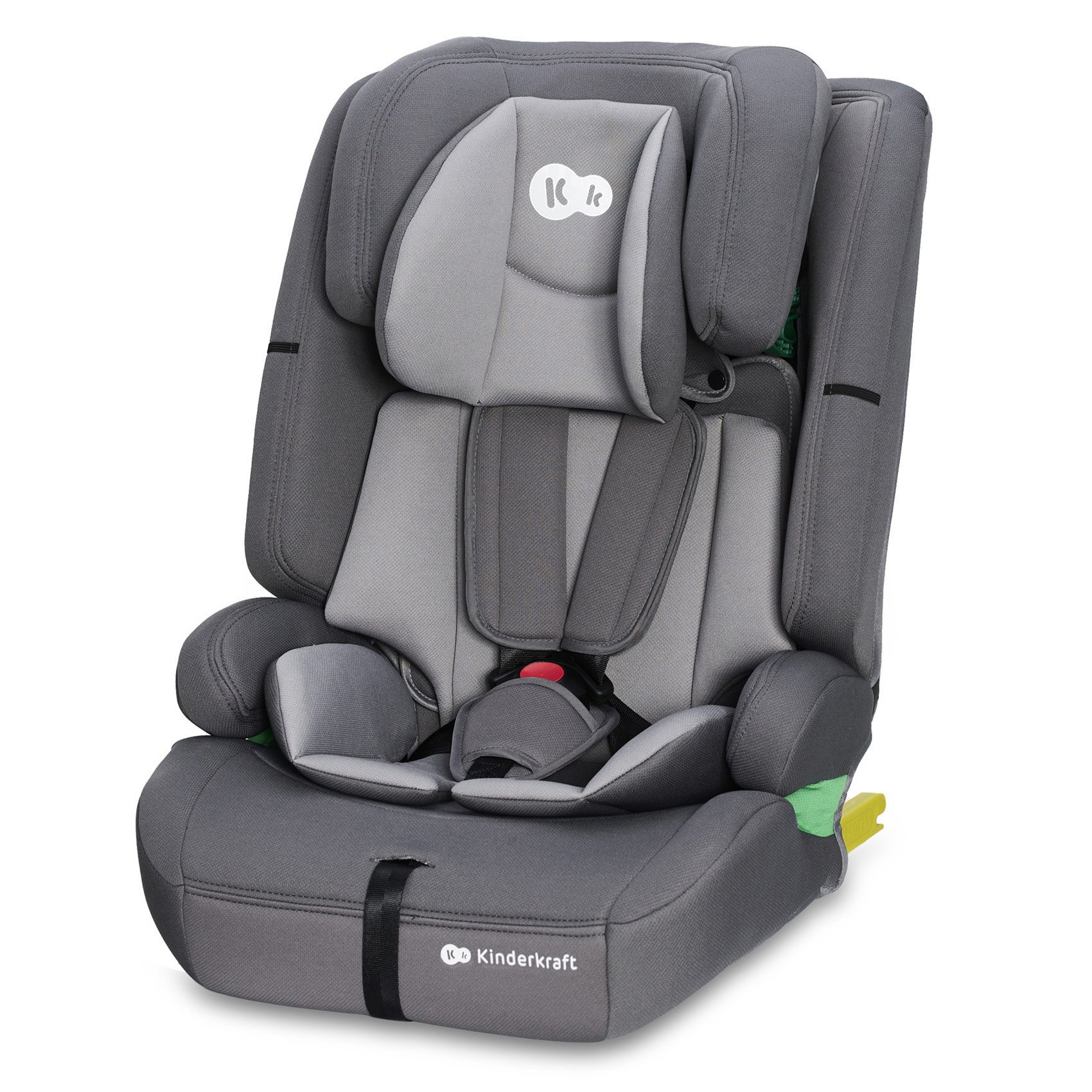 Kinderkraft Safety Fix 2 i-Size Child Car Seat 76-150cm (9-36kg) Grey KCSAFI02GRY0000