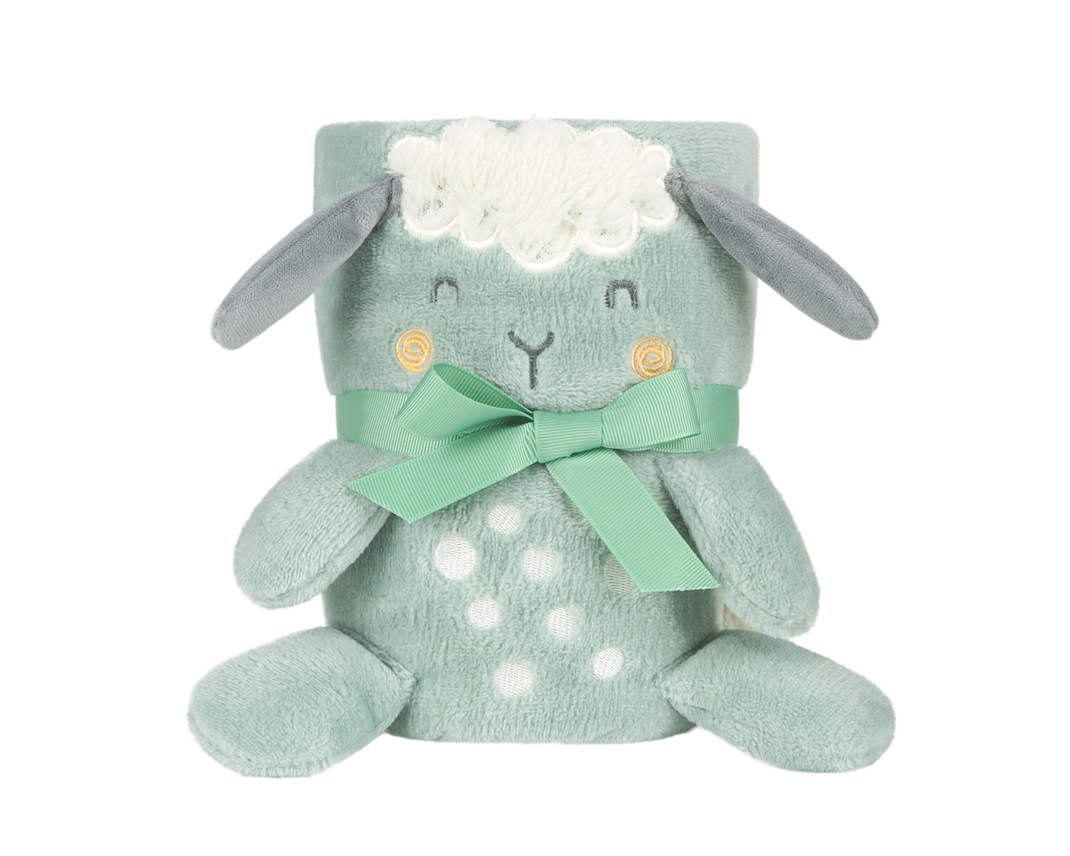 Kikka Boo Sleepy Sheep Κουβέρτα Δώρου με 3D Κέντημα 75×100 cm