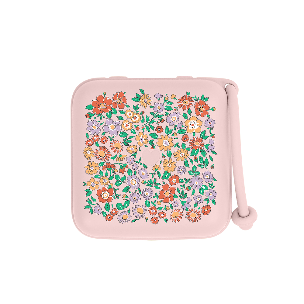 BIBS x liberty pacifier box oscar meadow blossom