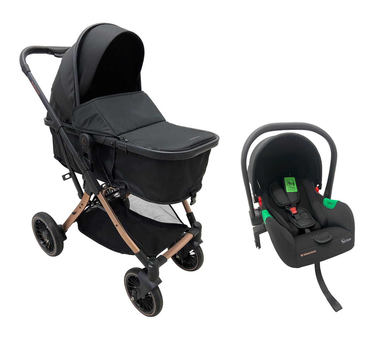 Kikka Boo Stroller 3in1 transf. seat One Black 31001010236
