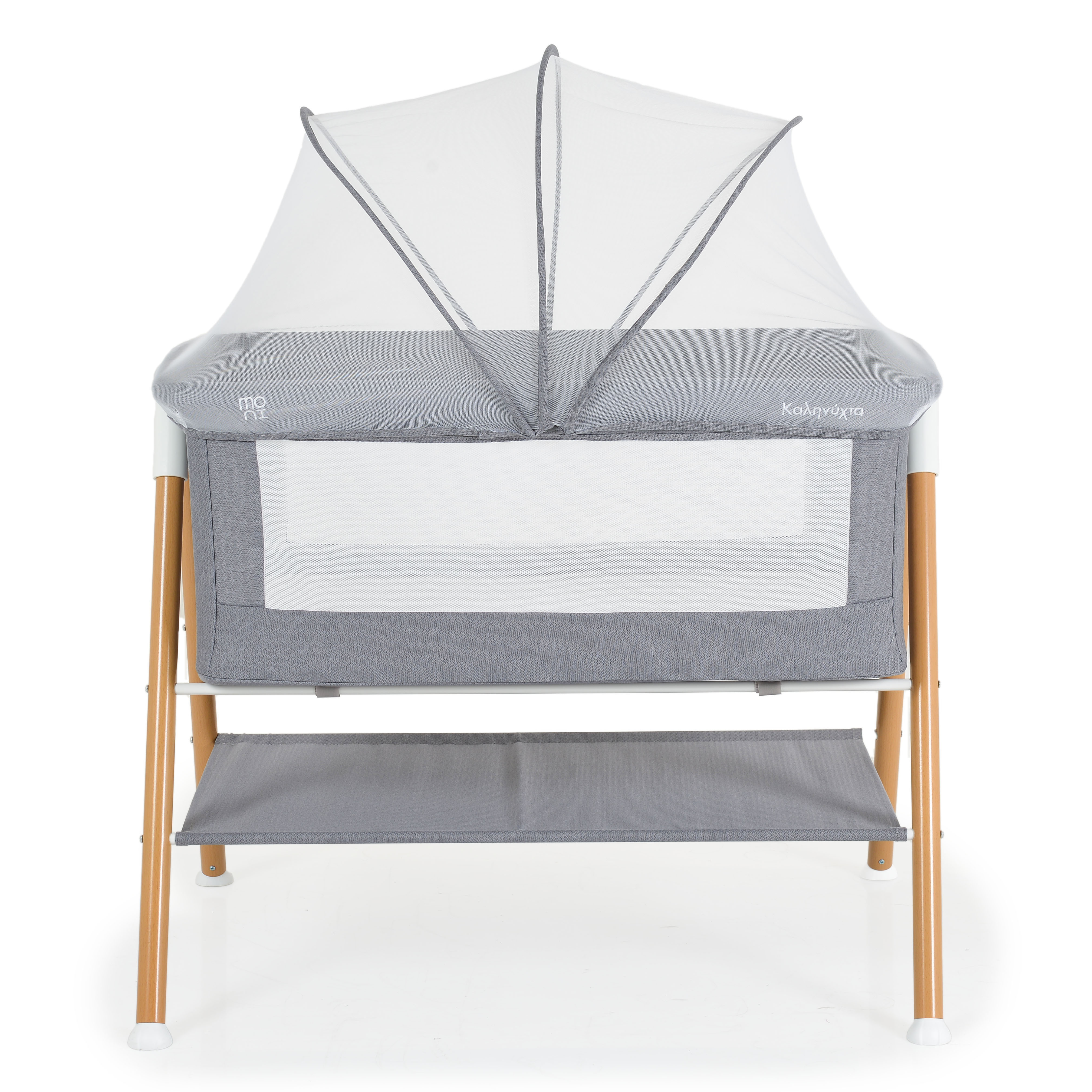 Moni Baby crib Kalinihta Premium grey 3800146249649