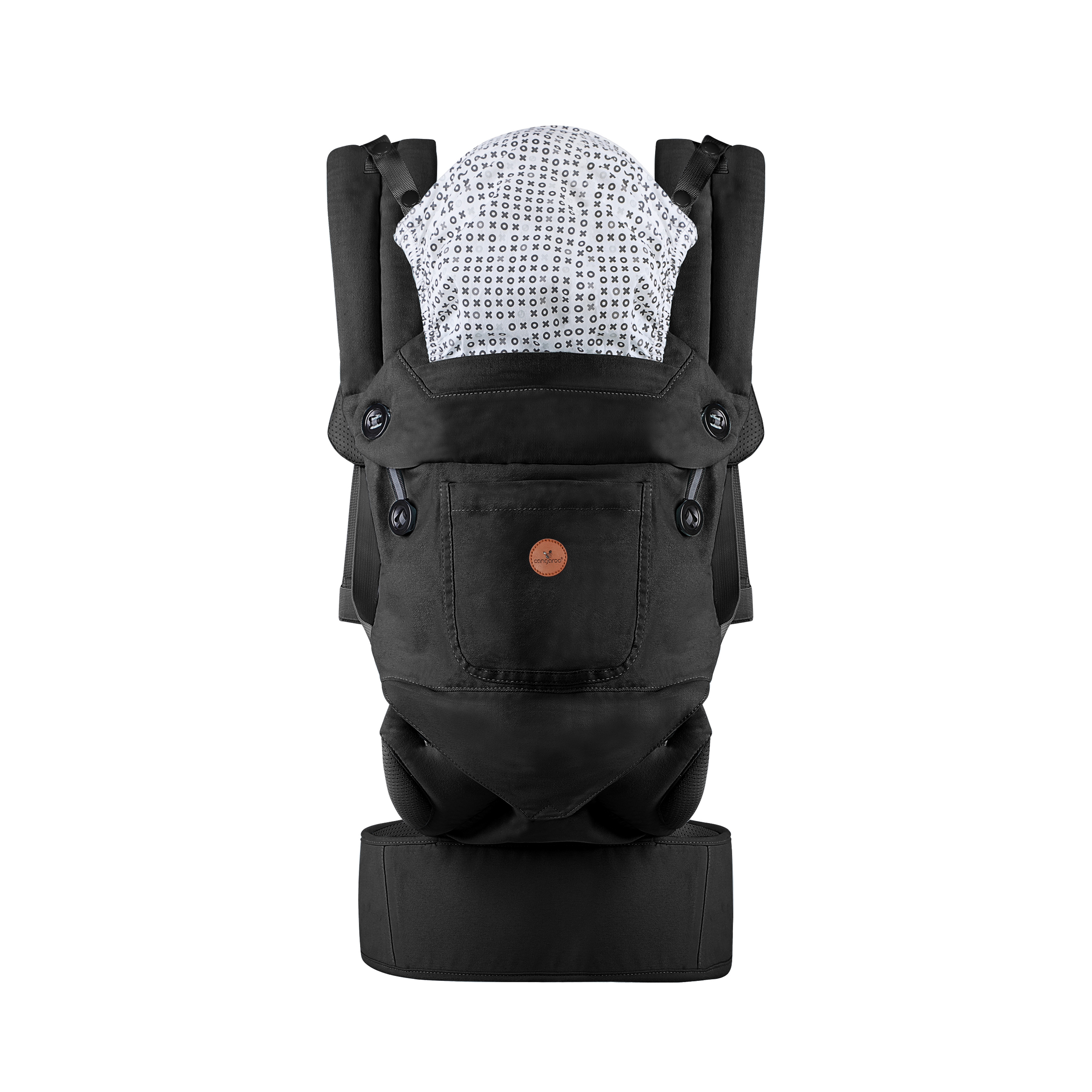 Cangaroo Baby carrier Bora black BC2060 3800146270698