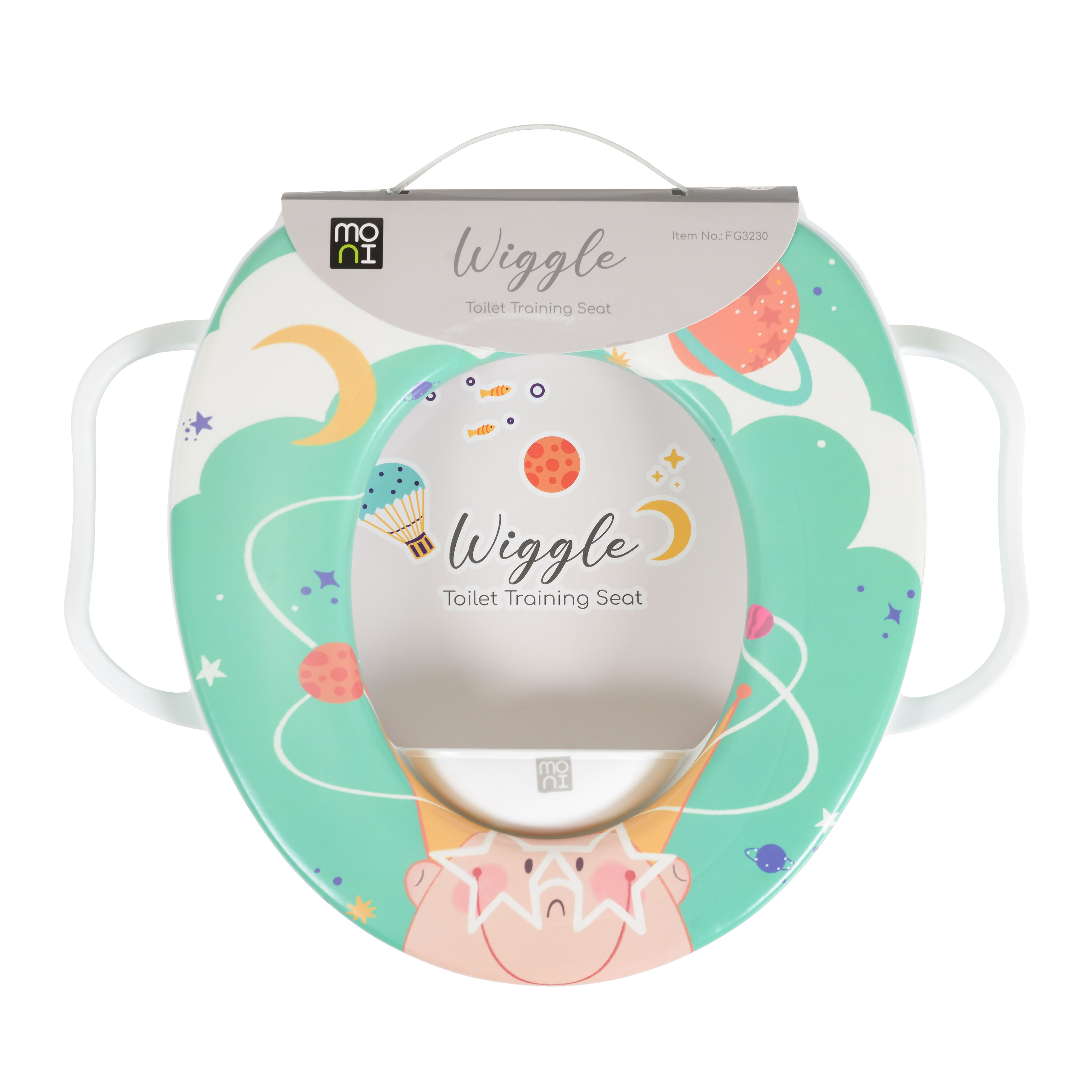 Moni Κάθισμα εκπαίδευσης τουαλέτας Wiggle πράσινο 3800146272272