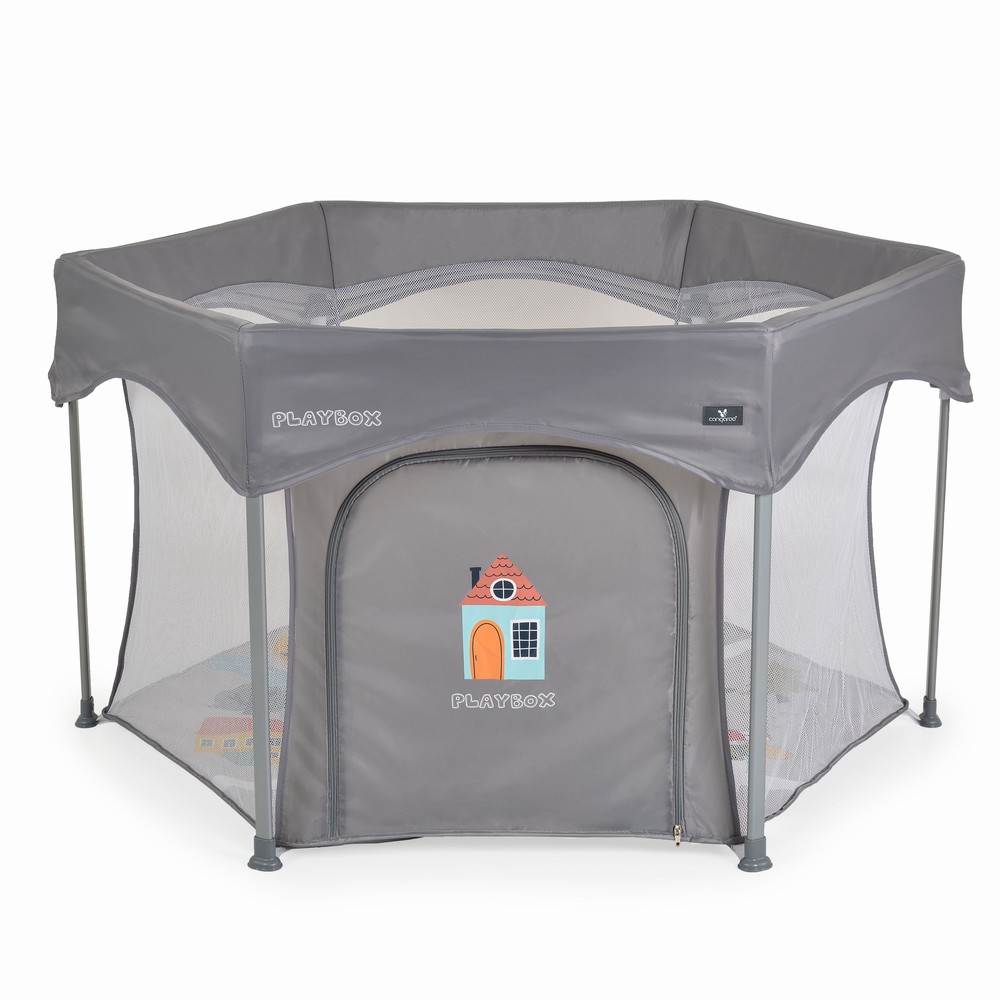 Cangaroo Playpen Playbox grey 3801005210213