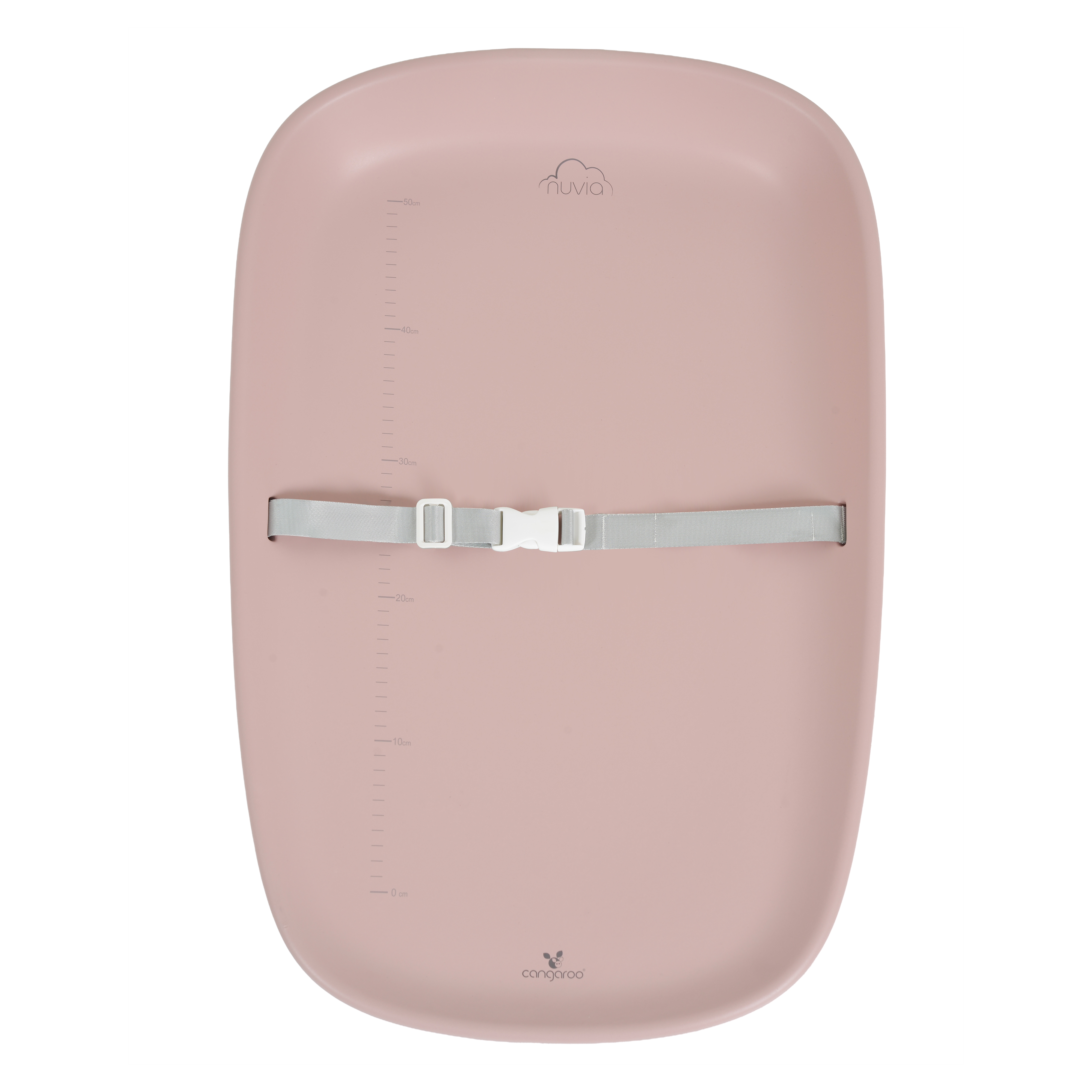 Cangaroo Μαλακή Αλλαξιέρα μωρού Nuvia ροζ 3800146272623
