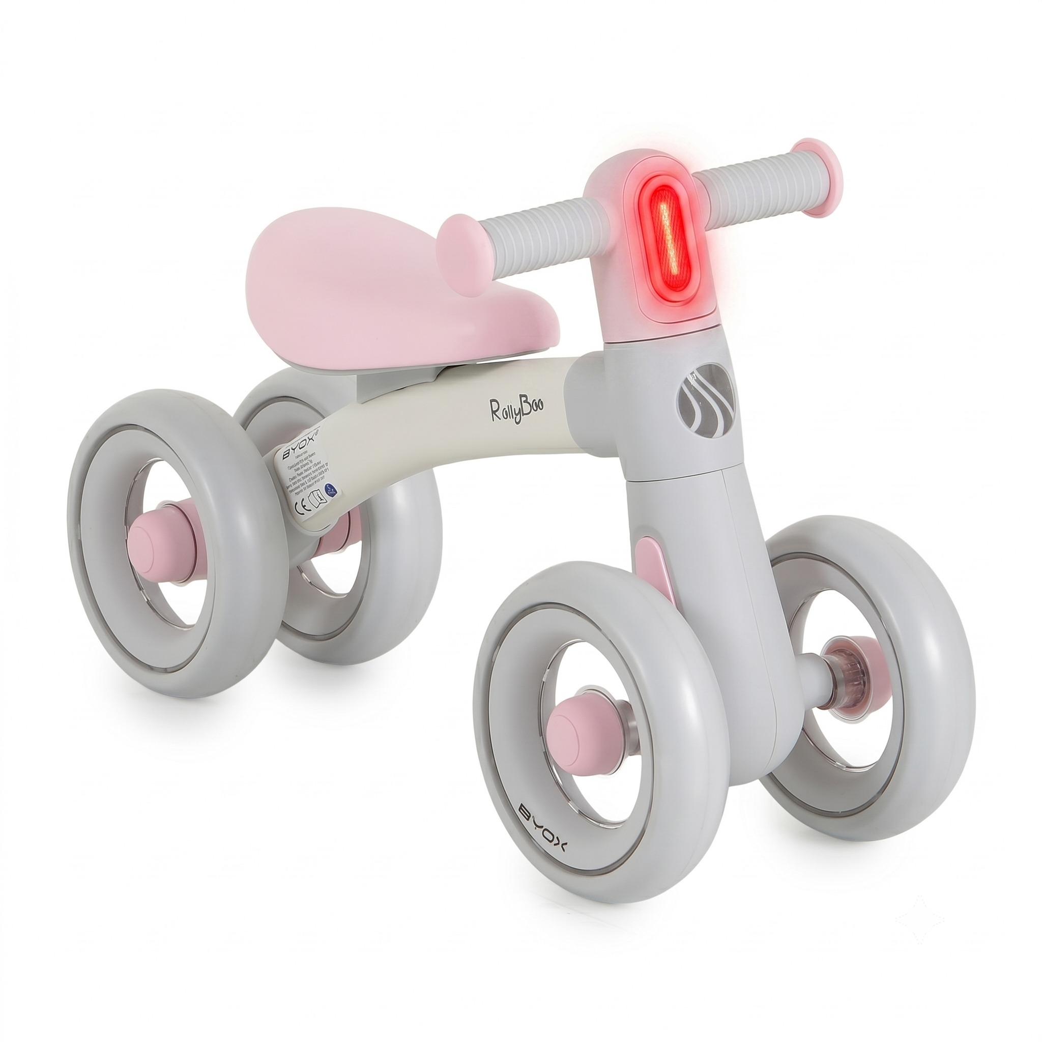 Byox RollyBoo mini ποδήλατο ισορροπίας ροζ