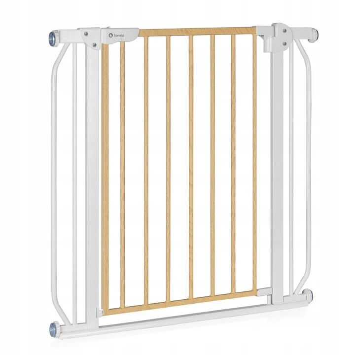 Lionelo Truus Slim Πόρτα Ασφαλείας Χωρίς Τρύπες 75-105 cm με Αυτόματο Κλείδωμα White Wood 5903771705905