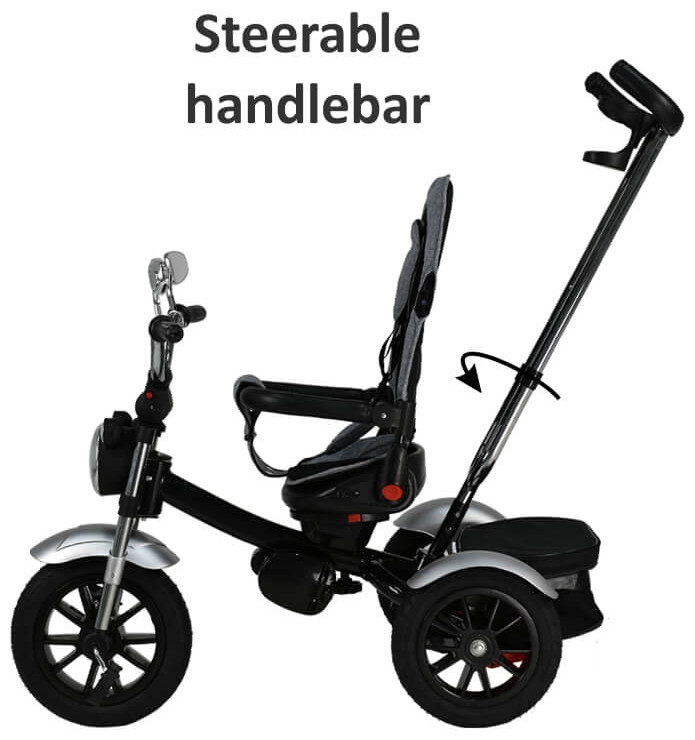 Steerable tricycle hotsell