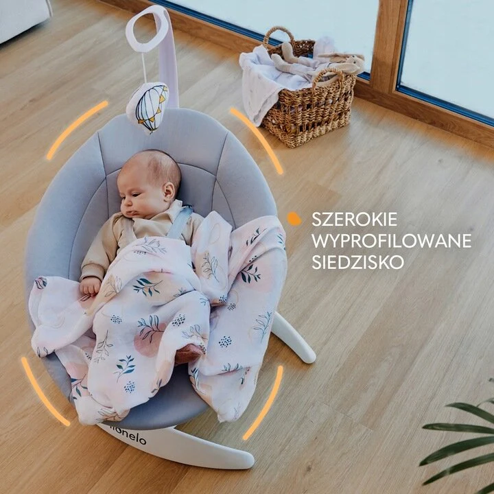 Lionelo Lionelo Iris Interactive Electric Rocker Gray Concrete ...