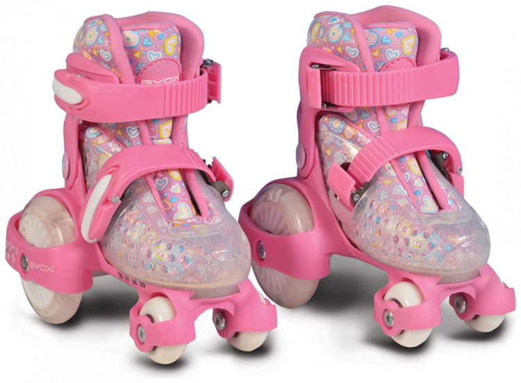 Byox Little Beetle Rollers Adjustable Pinky Girl