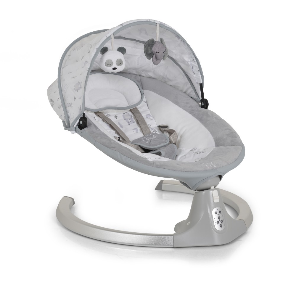 Cangaroo Ari Ηλεκτρικό Βρεφικό Ρηλάξ/Κούνια Grey 3800146248543 (Δωρο Super Απαλή Κουβερτα Αγκαλιας)