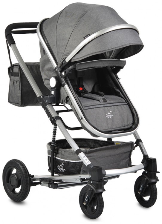 Cangaroo Gigi Παιδικό Μετατρεπόμενο Καρότσι  - Dark Grey 3800146235147