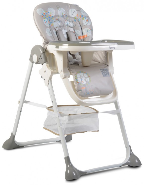 Cangaroo hunny Children High Chair Grey 3801005150199