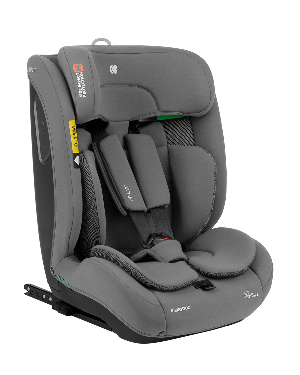 Kikka Boo Car seat 76-150 cm i-Flit i-SIZE Light Grey 31002140001