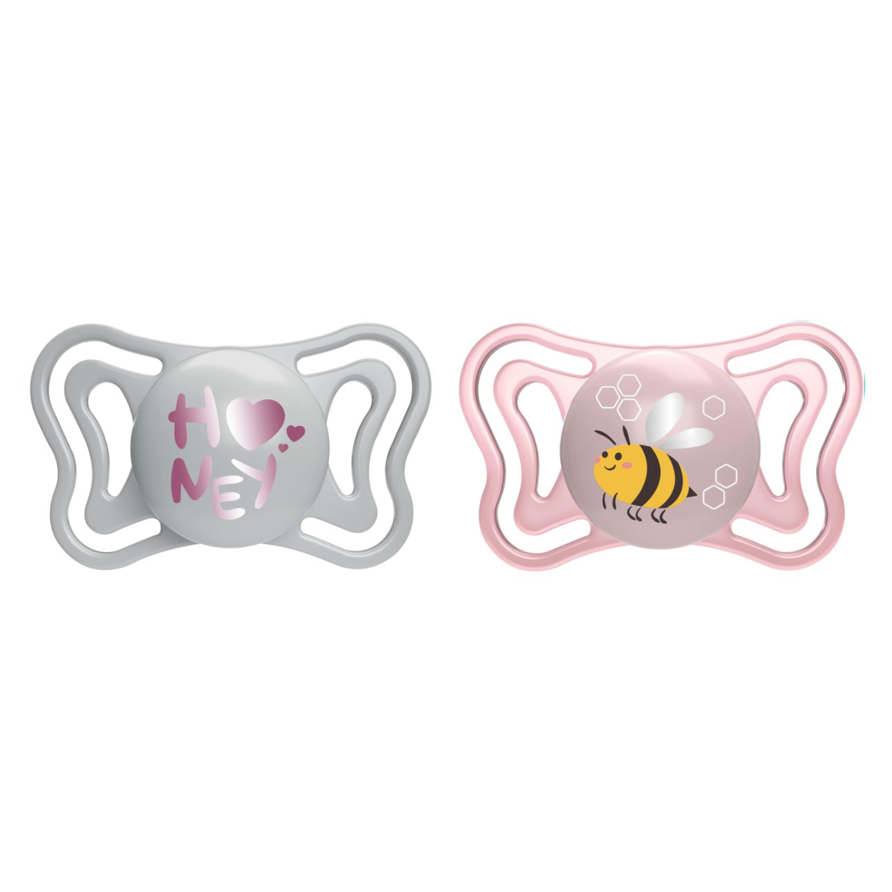 Chicco Light PhysioForma Πιπίλες Σιλικόνης 2-6 Μηνών 2τμχ Ροζ