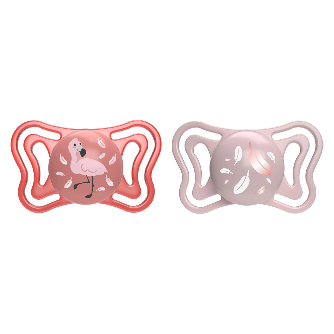 Chicco Light PhysioForma Πιπίλες Σιλικόνης 6-16 Μηνών 2τμχ Ροζ