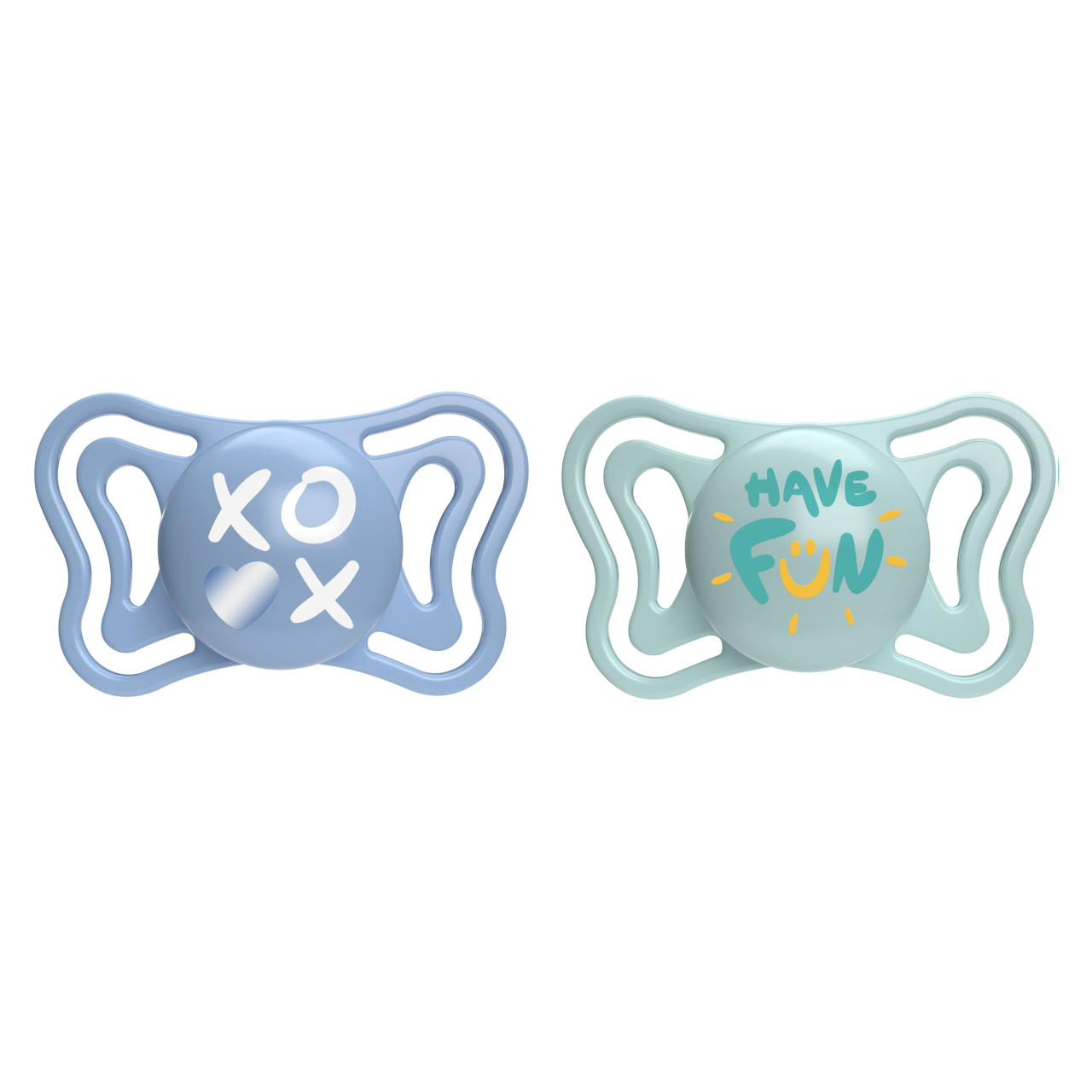 Chicco Light PhysioForma Πιπίλες Σιλικόνης 6-16 Μηνών 2τμχ Σιέλ